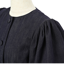 画像をギャラリービューアに読み込む, バルーンスリーブ デニムジャケット｜actrhea（アクトレイア）
