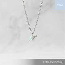 画像をギャラリービューアに読み込む, オパール プラネット ネックレス（シルバー925／ロジウムプレーティング）｜SMUK（スムーク）
