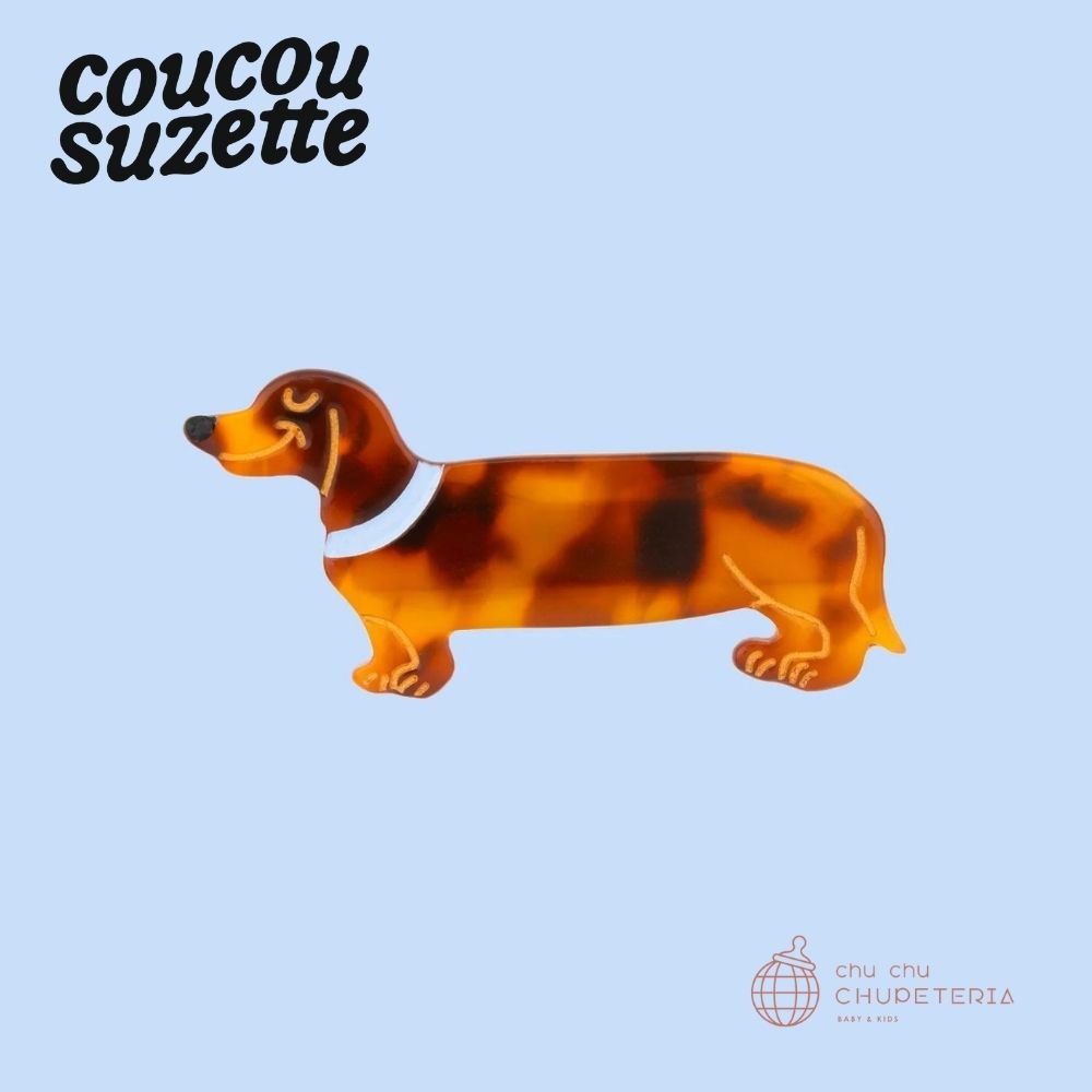 【Coucou Suzette】Dachshund Hair Clip｜CHUPETERIA（チュペテリア）