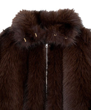 画像をギャラリービューアに読み込む, モルテッド フェイクファー ブルゾン｜Nora Lily elle（ノラリリーエル）
