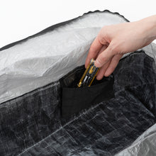 画像をギャラリービューアに読み込む, Bicycle Bag for Brompton with Dyneema®(Gray)｜LIFEWORKPRODUCTS（ライフワークプロダクツ）
