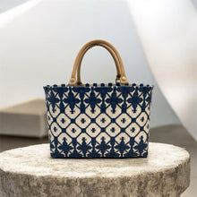 画像をギャラリービューアに読み込む, プラカゴバッグ　ネイビー　レッド｜Rian（リアン）
