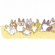 画像をギャラリービューアに読み込む, もちもちねこねこ｜猪猫（イノネコ）
