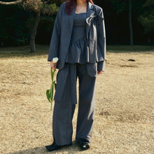 画像をギャラリービューアに読み込む, Multi-Way Ribbon Design Wide Pants｜BLOOMING CHARM（ブルーミングチャーム）
