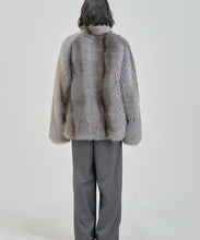 画像をギャラリービューアに読み込む, モルテッド フェイクファー ブルゾン｜Nora Lily elle（ノラリリーエル）
