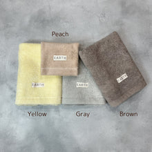 画像をギャラリービューアに読み込む, 【EARTH】Organic plant dyed towels (Face)｜CHUPETERIA（チュペテリア）
