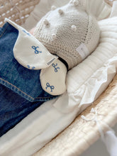 画像をギャラリービューアに読み込む, 【Ribbon confetti(Blue)】 -Sugar pop bibs｜Bébémoose （ベベムース）
