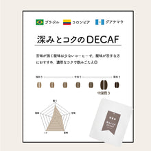 画像をギャラリービューアに読み込む, ＜デカフェ＞ コーヒー2種飲み比べBOXギフト｜ドリップバッグ2種(10個入)｜デカフェのしおり(デカフェノシオリ)
