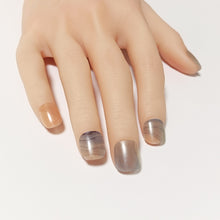 画像をギャラリービューアに読み込む, サイズの選べる半硬化ジェルネイルシール【Gel Nail Stickers 008 Alcohol ink : Orenge】｜ENCHANT（エンチャント）
