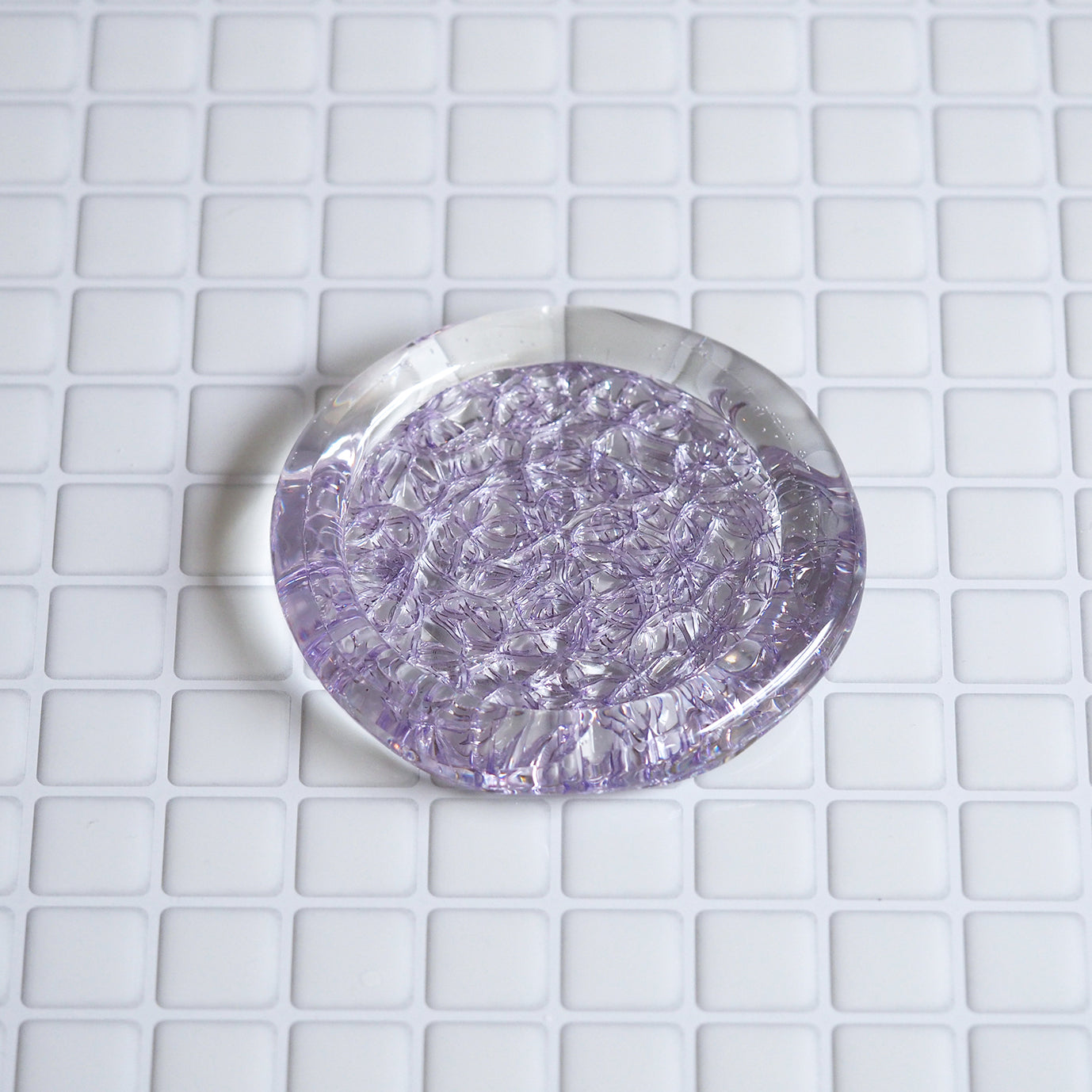 雫-SHIZUKU- コースター あやめ（パープル）｜ame（アメ）