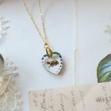 画像をギャラリービューアに読み込む, Vintage tiger glass charm nacklace｜if(innocent freedom)（イフ　イノセントフリーダム）
