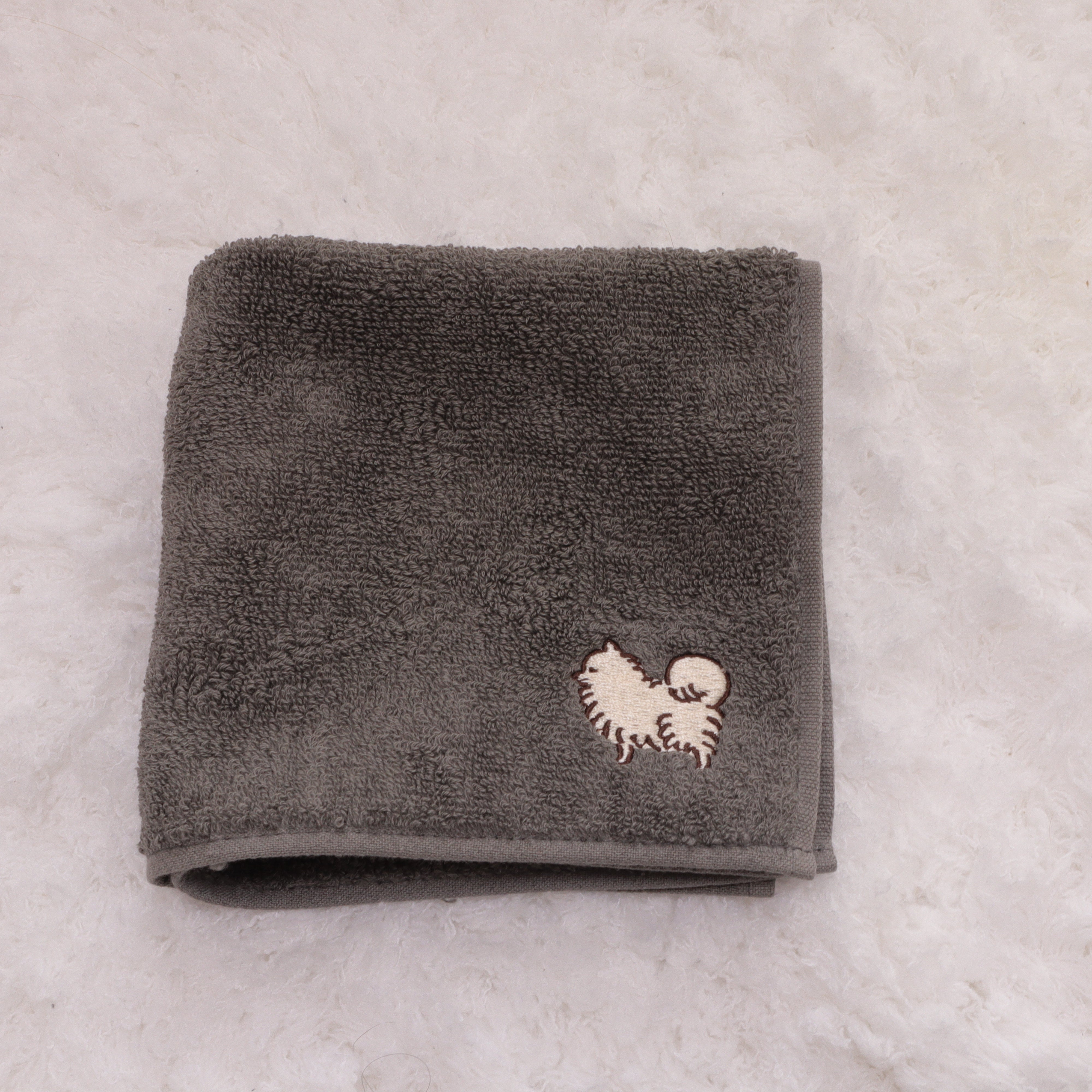 ポメラニアン今治産ハンカチタオル｜BlumeBell（ブルームベル）