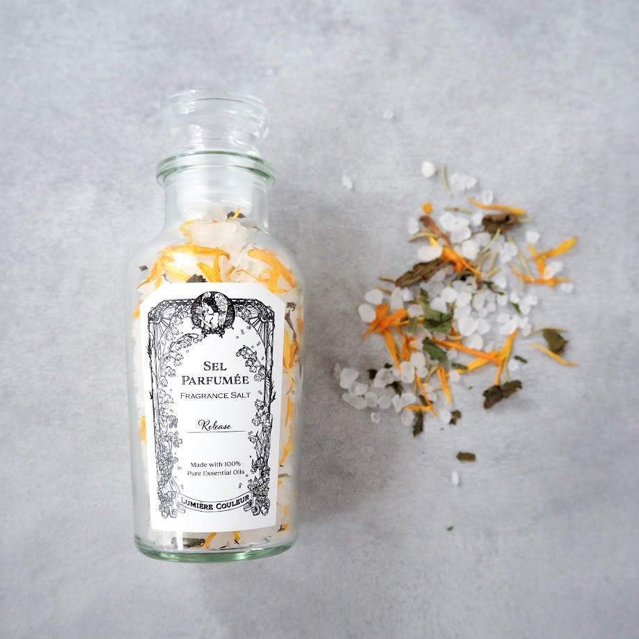 Release Fragrance Salt 天然精油とハーブのフレグランスソルト｜Lumière Couleur（ルミエールクルール）