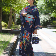 画像をギャラリービューアに読み込む, 洗える着物 帯 2点セット【鳳凰】山崎大輝デザイン｜KUTANI×KIMONO（クタニキモノ）
