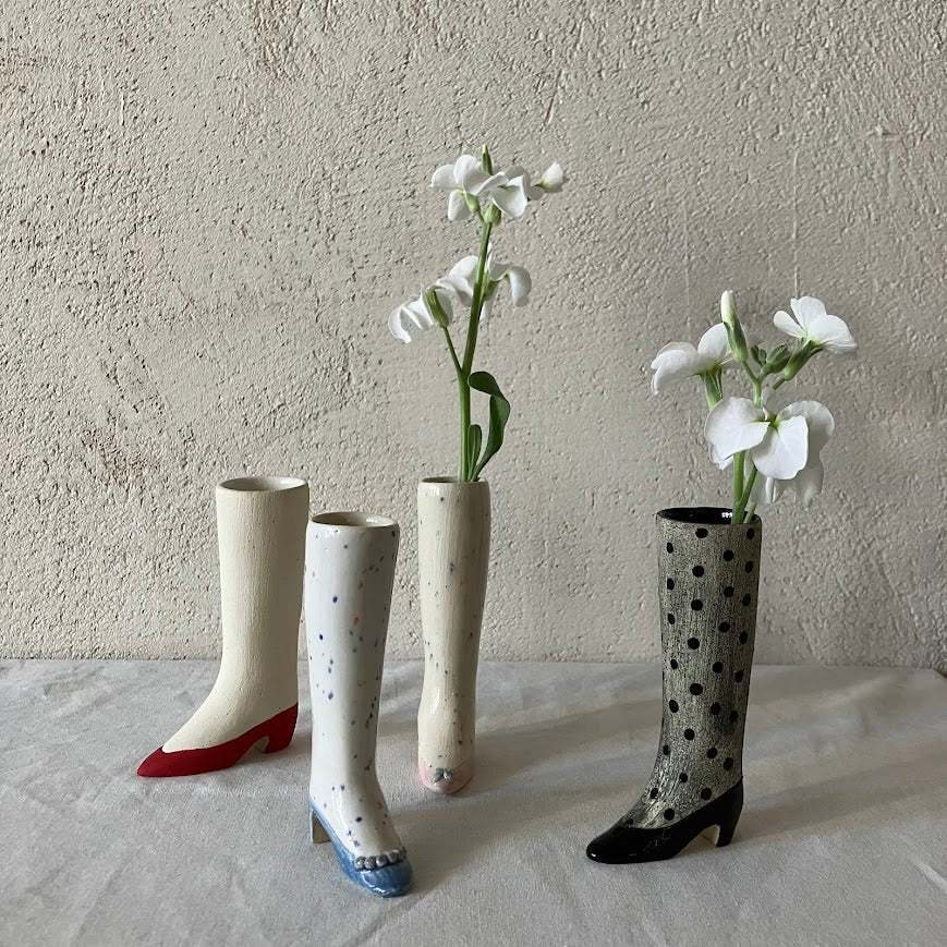 ハイヒールの一輪挿し｜とうげい hanaga（トウゲイ　ハナガ）