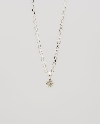 Scat "Diamond" chain necklace(SILVER)｜Scat（スキャット）