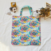 画像をギャラリービューアに読み込む, ウェーブタックトートバッグ（緑）｜Nikomatch（ニコマッチ）
