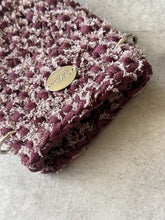 画像をギャラリービューアに読み込む, denim fringe ribbon phone holder / red｜GONGON.crochet（ゴンゴンクロシェ）
