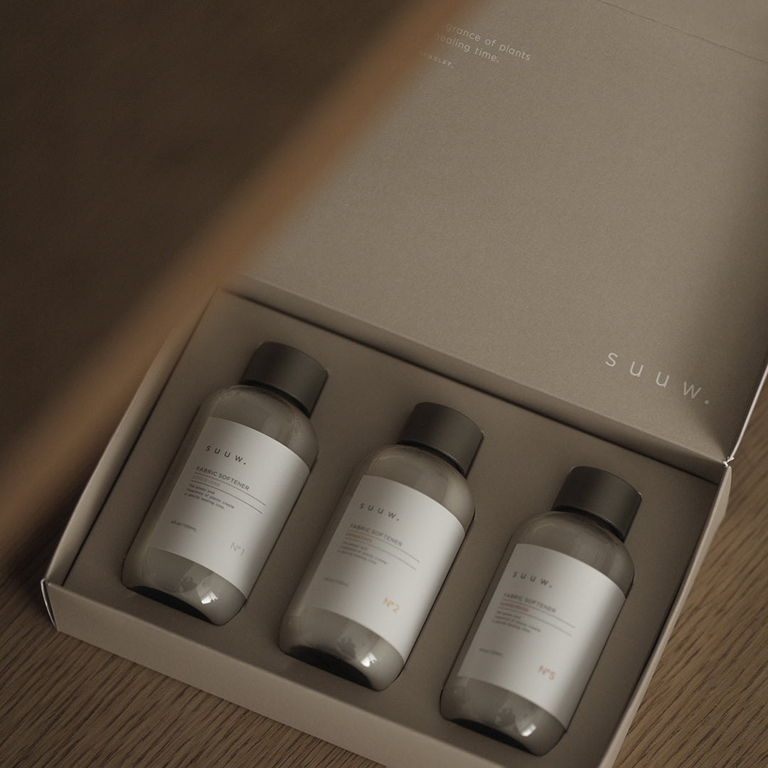 フレグランス ファブリックソフナー ミニボトルセット｜suuw.（スゥドット）