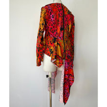 画像をギャラリービューアに読み込む, Patchwork shirt leopard redpinkー パッチワークシャツ レオパード レッドピンク｜Merci DIEU（メルシーデュー）
