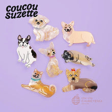 画像をギャラリービューアに読み込む, 【Coucou Suzette】Bulldog Hair Clip｜CHUPETERIA（チュペテリア）
