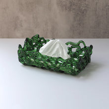 画像をギャラリービューアに読み込む, 靄 -MOYA- ティッシュケース ときわ（グリーン）
