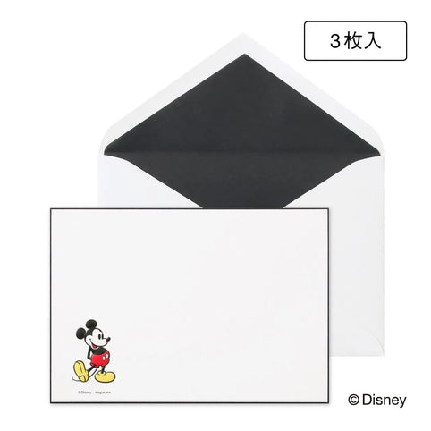  No.523ディズニー Pカードセット3枚入 ミッキー｜HAGURUMA Classic（ハグルマクラシック）