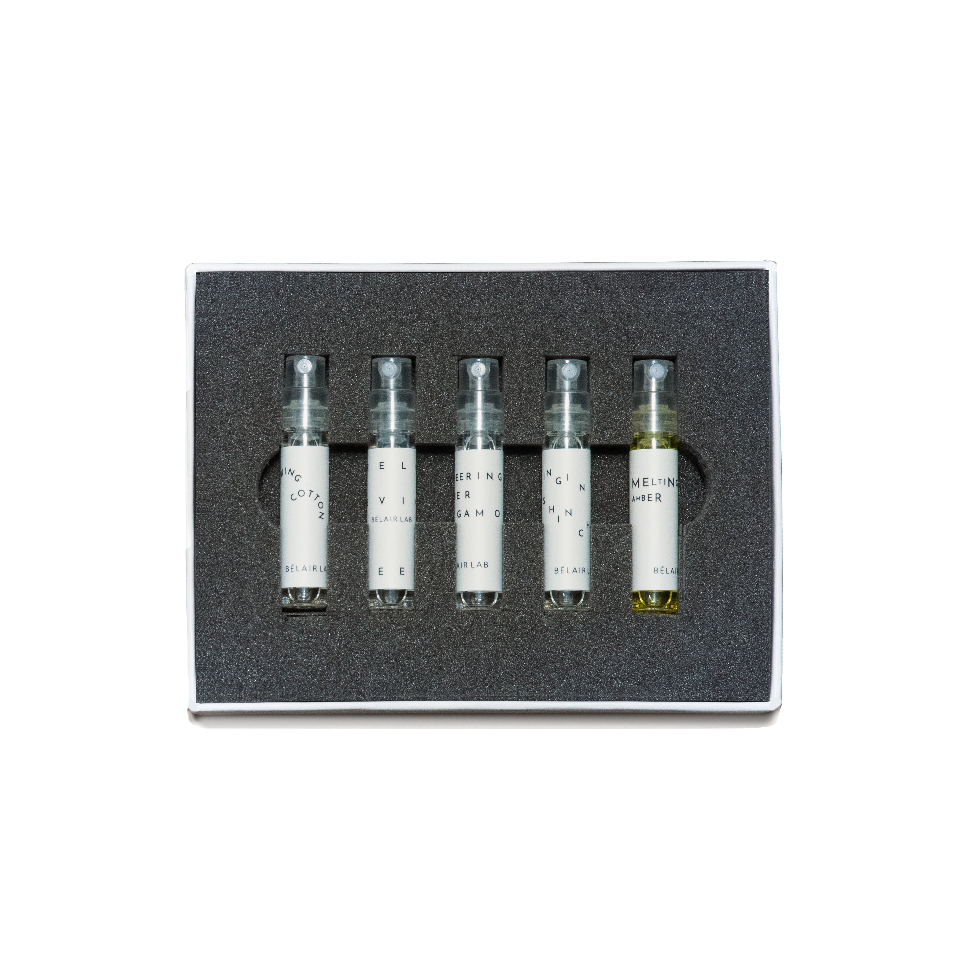 ルームフレグランススプレー ミニボトルセット001  Signature set（シグネチャー）｜BÉLAIR LAB（ベレアラボ）