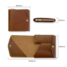 画像をギャラリービューアに読み込む, 小さく薄い財布SAKU ver.3 Buttero（新ファスナー）｜moku（モク）
