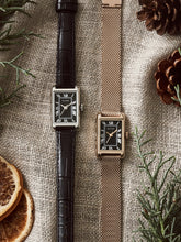 画像をギャラリービューアに読み込む, TSUKI 朧月 ノワール / SQUARE SILVER BLACK LEATHER NOIR｜MATOW（マトウ）
