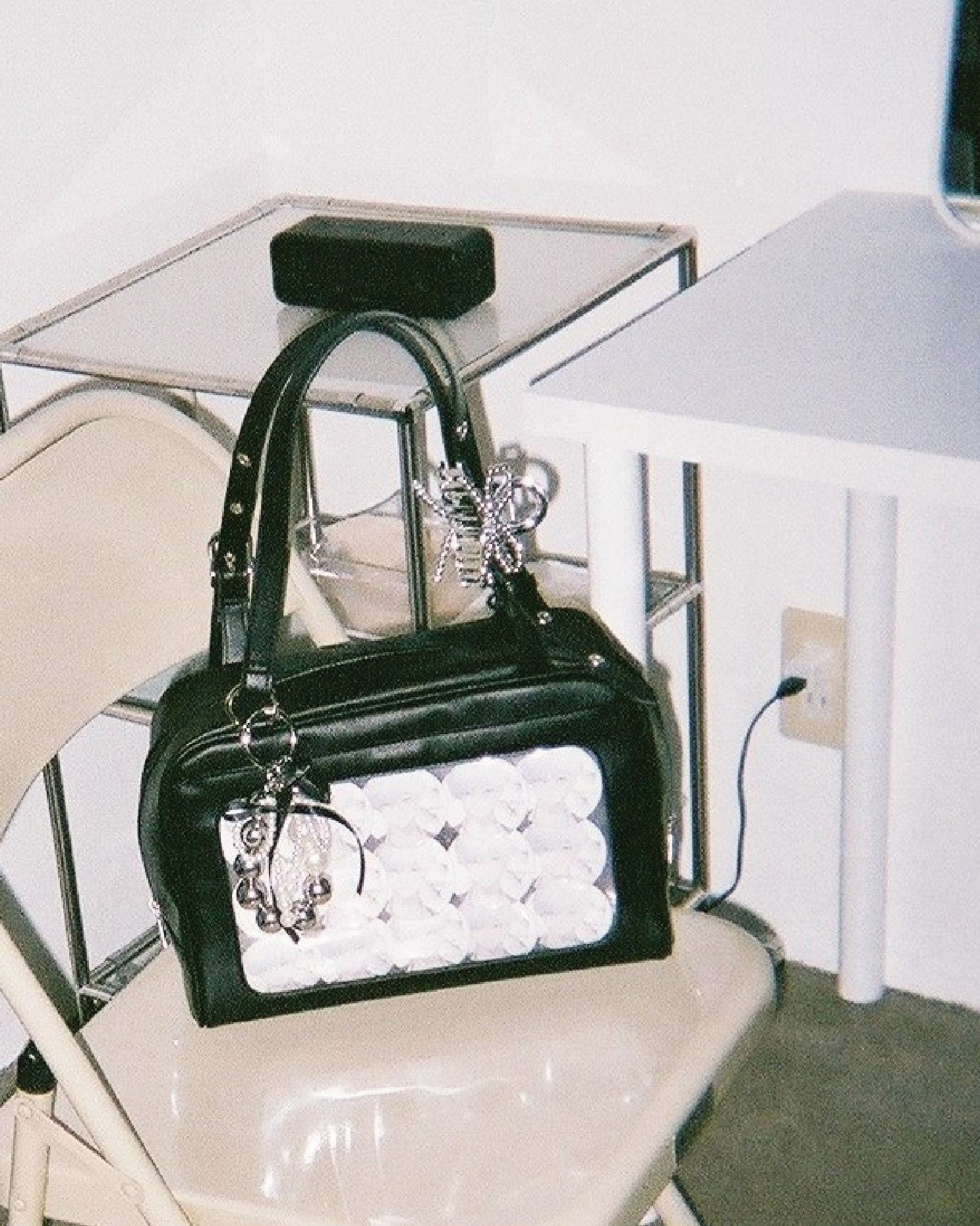 フラップボストンバッグ（Black）｜MARSLY（マーズリー） – CHOOSEBASE