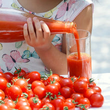 画像をギャラリービューアに読み込む, 完熟ミニトマト 100% ストレートジュース 北海道 富良野市産 720ml プレミアムルビー｜阿部農園（アベノウエン）
