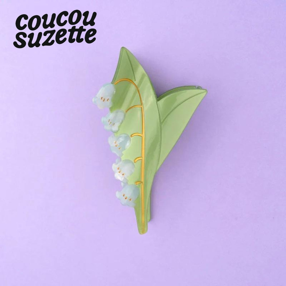 【Coucou Suzette】Lily of the Valley Hair Claw｜CHUPETERIA（チュペテリア）