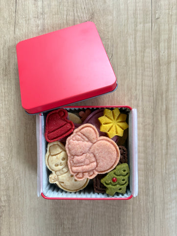 chinami sweets 色と香りのクリスマスクッキー缶（mini)｜chinami sweets（チナミスイーツ）