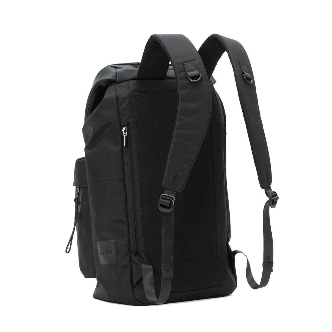 KLON MATTE COATED RUCK SACK-VAN BLACK｜KLON（クローン