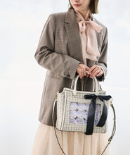 画像をギャラリービューアに読み込む, ツイードフラップバッグ（White）｜MARSLY（マーズリー）
