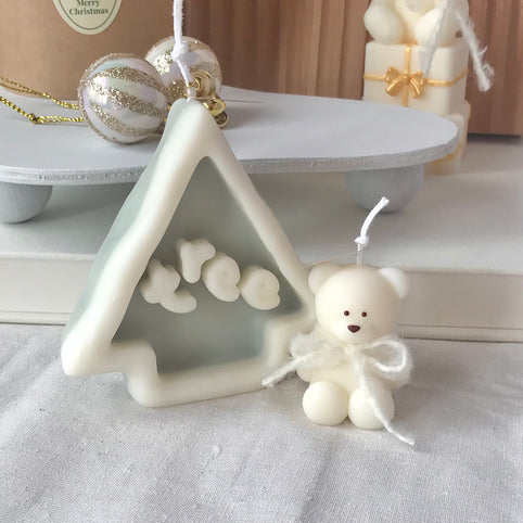 ANCLED tree & bear  candle set｜ANCLED（アンクレッド）