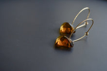 画像をギャラリービューアに読み込む, matataki…コニャッククォーツ10金フープピアス｜G.Y.P（ジプ）
