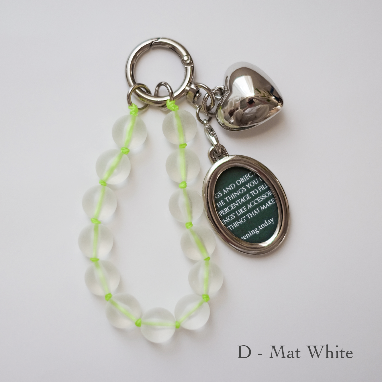 Beads Key ring(frK-01)｜Forest percent（フォレストパーセント） – CHOOSEBASE SHIBUYA