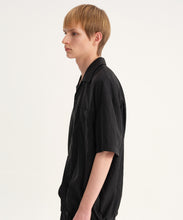 画像をギャラリービューアに読み込む, Shadow Stripe Open-Collar Short-Sleeve Shirt (POPUP 限定)｜MODE COMMUTER（モードコミューター）
