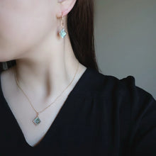 画像をギャラリービューアに読み込む, アバロンシェル × クリスタル水晶のオーロラカラーピアス/イヤリング｜SAKURA jewelry（サクラジュエリー）
