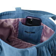 画像をギャラリービューアに読み込む, デニムフリルバッグ｜actrhea（アクトレイア）
