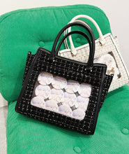 画像をギャラリービューアに読み込む, ツイードフラップバッグ（Black）｜MARSLY（マーズリー）
