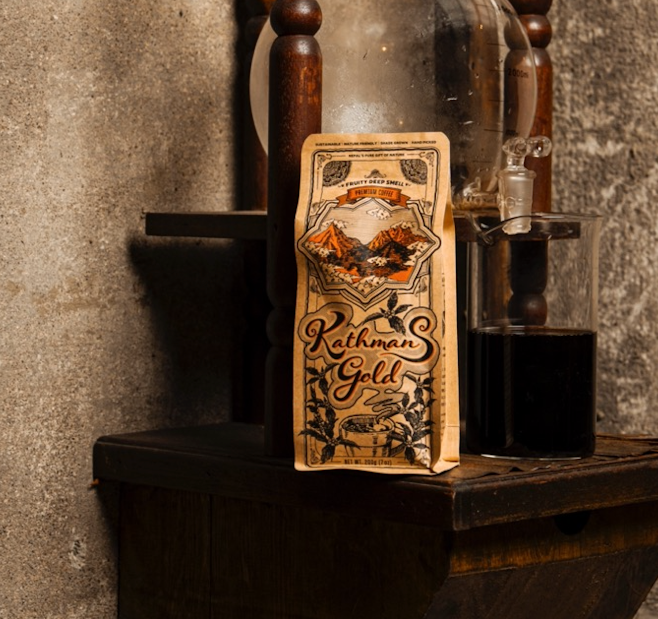 コーヒー粉(200g)｜Kathmans Gold（カトマンズゴールド） – CHOOSEBASE