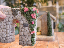 画像をギャラリービューアに読み込む, ソーラーライトのモルタルハウス・プロヴァンスの街並み（アーチ）｜plants.garden.paradise（プランツガーデンパラダイス）
