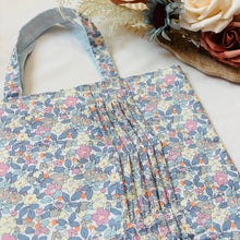 画像をギャラリービューアに読み込む, ウェーブタックトートバッグ（水色）｜Nikomatch（ニコマッチ）
