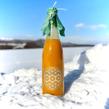 画像をギャラリービューアに読み込む, 完熟ミニトマト 100% ストレートジュース 北海道 富良野市産 720ml イエローミミ｜阿部農園（アベノウエン）
