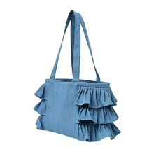 画像をギャラリービューアに読み込む, デニムフリルバッグ｜actrhea（アクトレイア）
