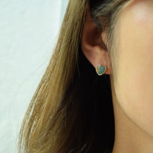 画像をギャラリービューアに読み込む, Copper amazonite heart pierce｜MARIA JEWELRY（マリアジュエリー）
