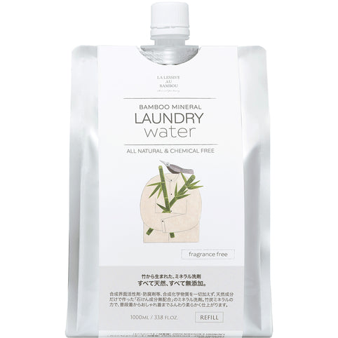 LA LESSIVE AU BAMBOU BAMBOO MINERAL ランドリーウォーター［無香料］ 1000mlリフィル｜LA LESSIVE AU BAMBOU（ラレシーブオーバンブー）